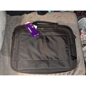 Targus Black 15.6" Laptop Case With Multiple Compartments Lightweight Design